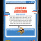 2023 Donruss Optic Jordan Addison #271 Minnesota Vikings