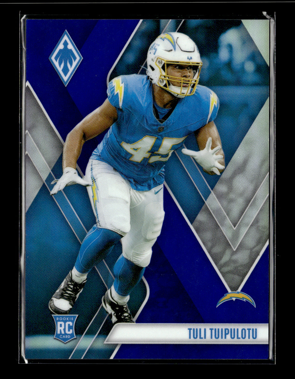 2023 Panini Phoenix Tuli Tuipulotu #168 Blue #/35 Los Angeles Chargers