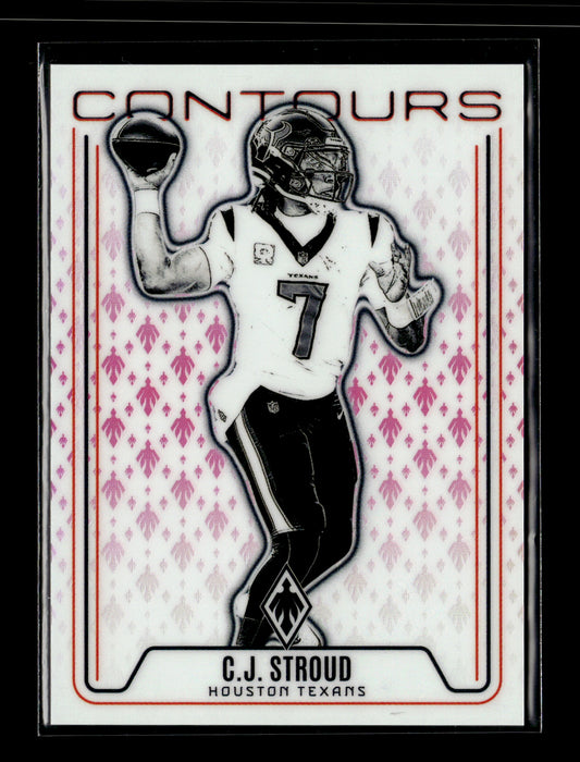 2024 Panini Phoenix C.J. Stroud #CON-CST Contours Houston Texans