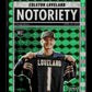 2025 Panini Mosaic Colston Loveland #24 Notoriety Mosaic Green Chicago Bears