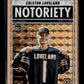 2025 Panini Mosaic Colston Loveland #24 Notoriety Mosaic Orange Fluorescent Chicago Bears