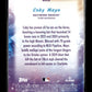 2025 Topps Update Coby Mayo #MYS-25 Mystical Baltimore Orioles
