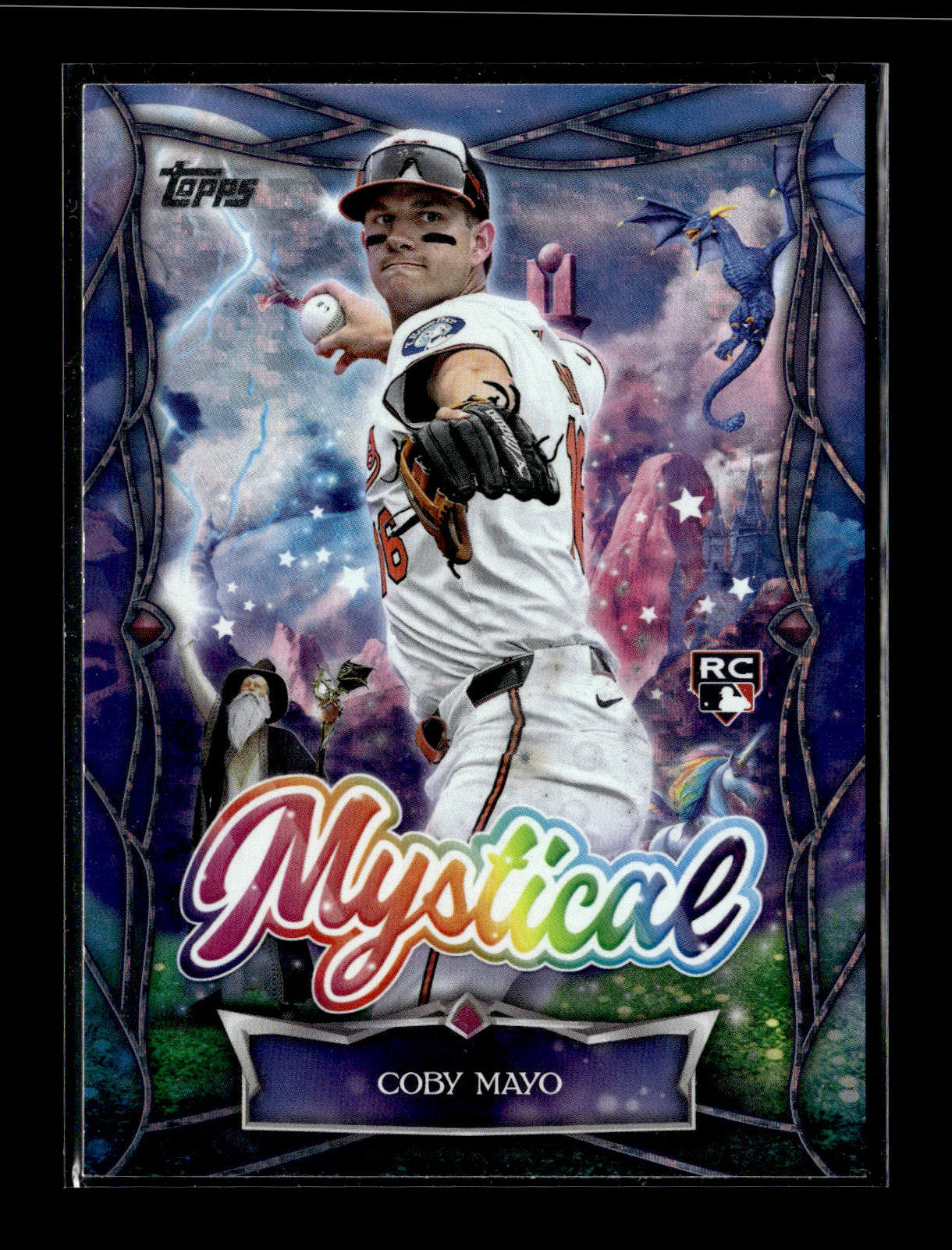 2025 Topps Update Coby Mayo #MYS-25 Mystical Baltimore Orioles