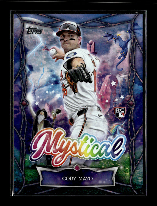 2025 Topps Update Coby Mayo #MYS-25 Mystical Baltimore Orioles