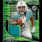 2024 Panini Prizm Jaylen Wright #PJ-JWT Premier Jerseys Neon Green Pulsar Miami Dolphins
