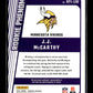 2024 Donruss J.J. McCarthy #RPJ-JJM Rookie Phenom Jerseys Minnesota Vikings