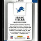 2025 Donruss Isaac TeSlaa #RPJ-ITA Rookie Phenom Jerseys Detroit Lions