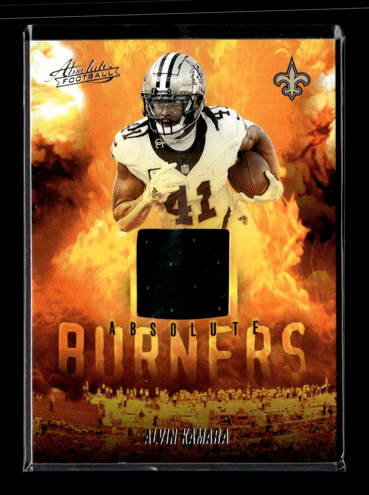 2025 Panini Absolute Alvin Kamara #ABU-AKA Absolute Burners New Orleans Saints