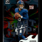 2025 Donruss Optic Jaxson Dart #3 Light It Up RC New York Giants