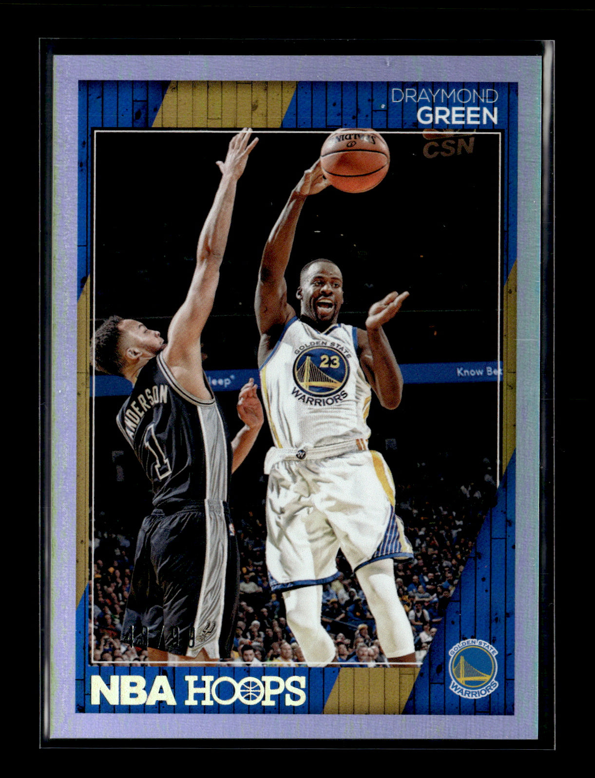 2016-17 Hoops Draymond Green #150 Silver #/99 Golden State Warriors