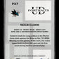 2024-25 Upper Deck Macklin Celebrini #P37 UD Portraits San Jose Sharks