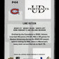 2024-25 Upper Deck Lane Hutson #P44 UD Portraits Montreal Canadiens