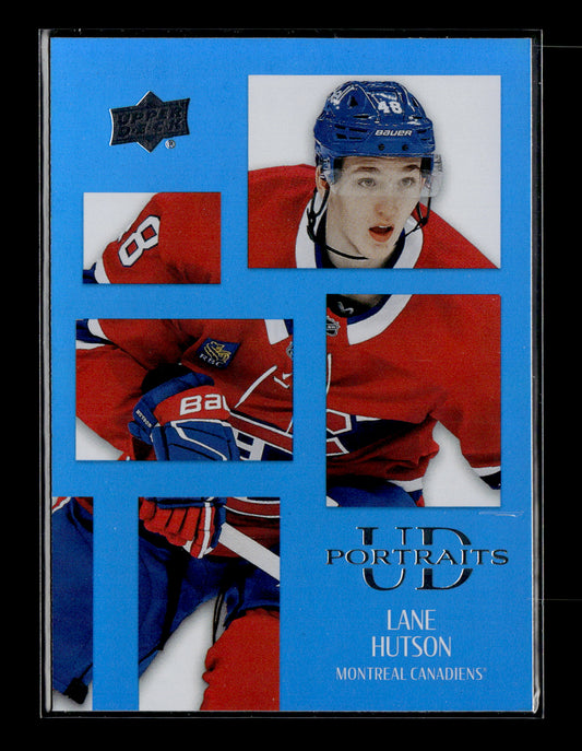 2024-25 Upper Deck Lane Hutson #P44 UD Portraits Montreal Canadiens
