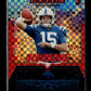 2025 Panini Rookies & Stars Riley Leonard #27 Airborne Red Plaid Indianapolis Colts