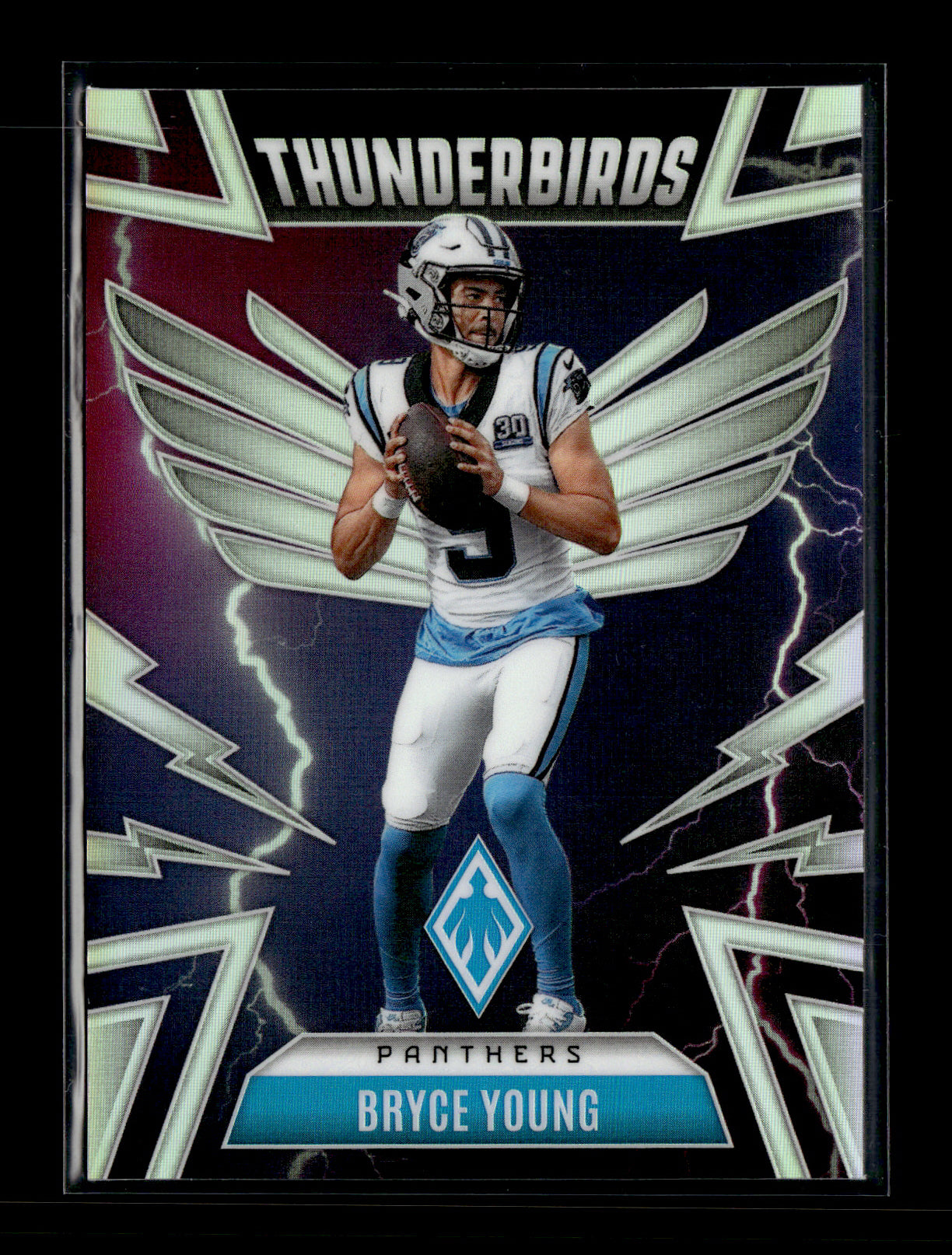 2025 Panini Phoenix Bryce Young #6 Thunderbirds Carolina Panthers