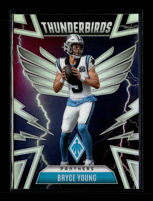 2025 Panini Phoenix Bryce Young #6 Thunderbirds Carolina Panthers