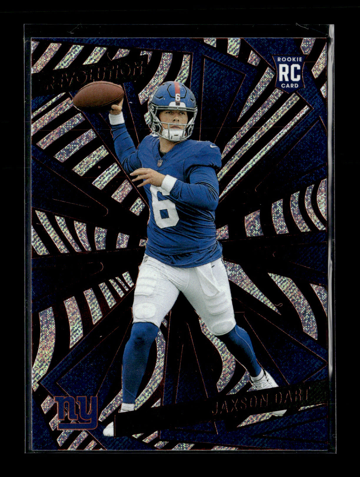2025 Panini Revolution Jaxson Dart #219 New York Giants