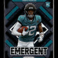 2025 Panini Prizm Travis Hunter #12 Emergent Jacksonville Jaguars