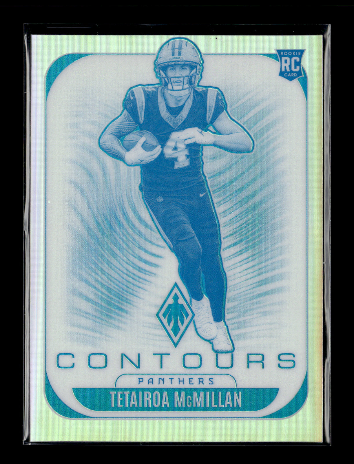 2025 Panini Phoenix Tetairoa McMillan #5 Contours Carolina Panthers