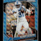 2025 Panini Prizm Kerby Joseph #41 Blue Wave #/230 Detroit Lions