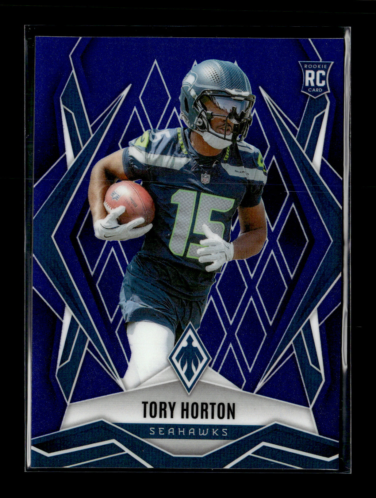 2025 Panini Phoenix Tory Horton #248 Blue Prizm #/50 Seattle Seahawks