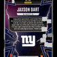 2025 Panini Phoenix Jaxson Dart #38 Thunderbirds New York Giants