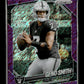 2025 Panini Prizm Geno Smith #103 Purple Shimmer #/15 Las Vegas Raiders