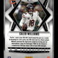 2025 Panini Phoenix Caleb Williams #11 Teal Lava Prizm #/175 Chicago Bears