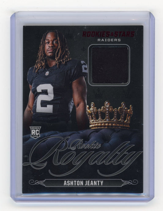 2025 Panini Rookies & Stars Ashton Jeanty #RR-AJY Rookie Royalty Las Vegas Raiders