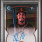 2023 Bowman Chrome Prospect Autographs Rayner Arias #CPARA Prospect Autograph PSA 10