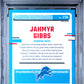 2023 Panini Donruss Optic Jahmyr Gibbs #236 Blue Hyper PSA 9