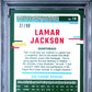 2023 Panini Donruss Optic Lamar Jackson #14 Electricity PSA 9