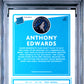 2020 Panini Donruss Optic Anthony Edwards #151 Purple PSA 8