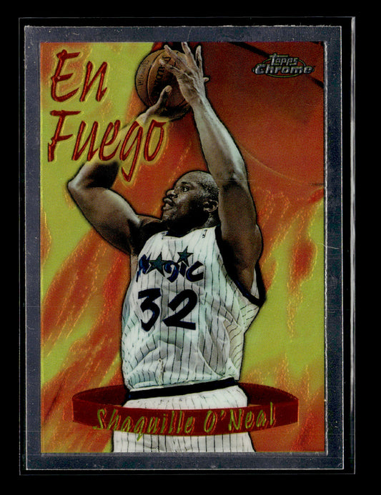 1996-97 Topps Chrome Shaquille O'Neal #3 Season's Best Orlando Magic