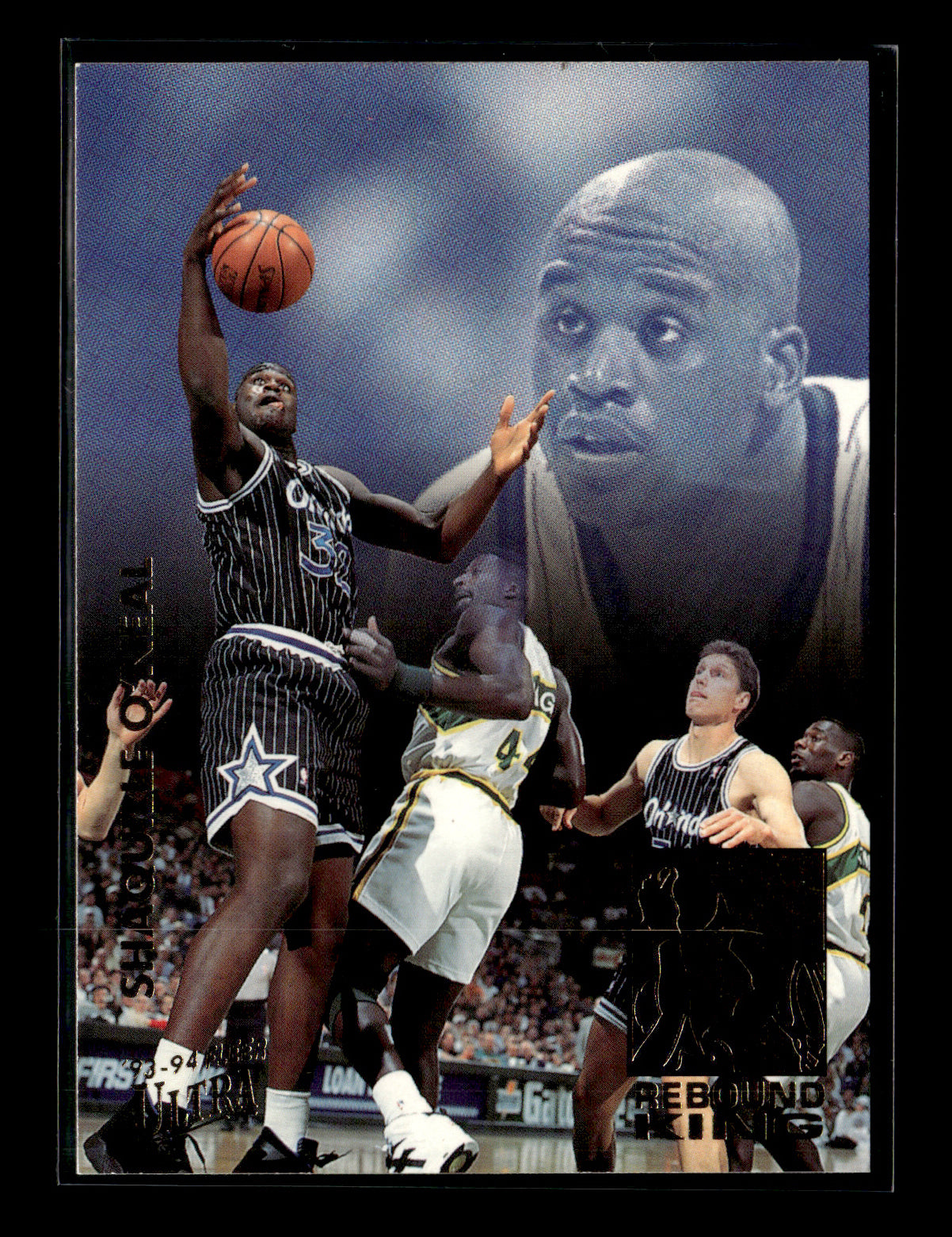 1993-94 Ultra Shaquille O'Neal #9 Rebound Kings Orlando Magic
