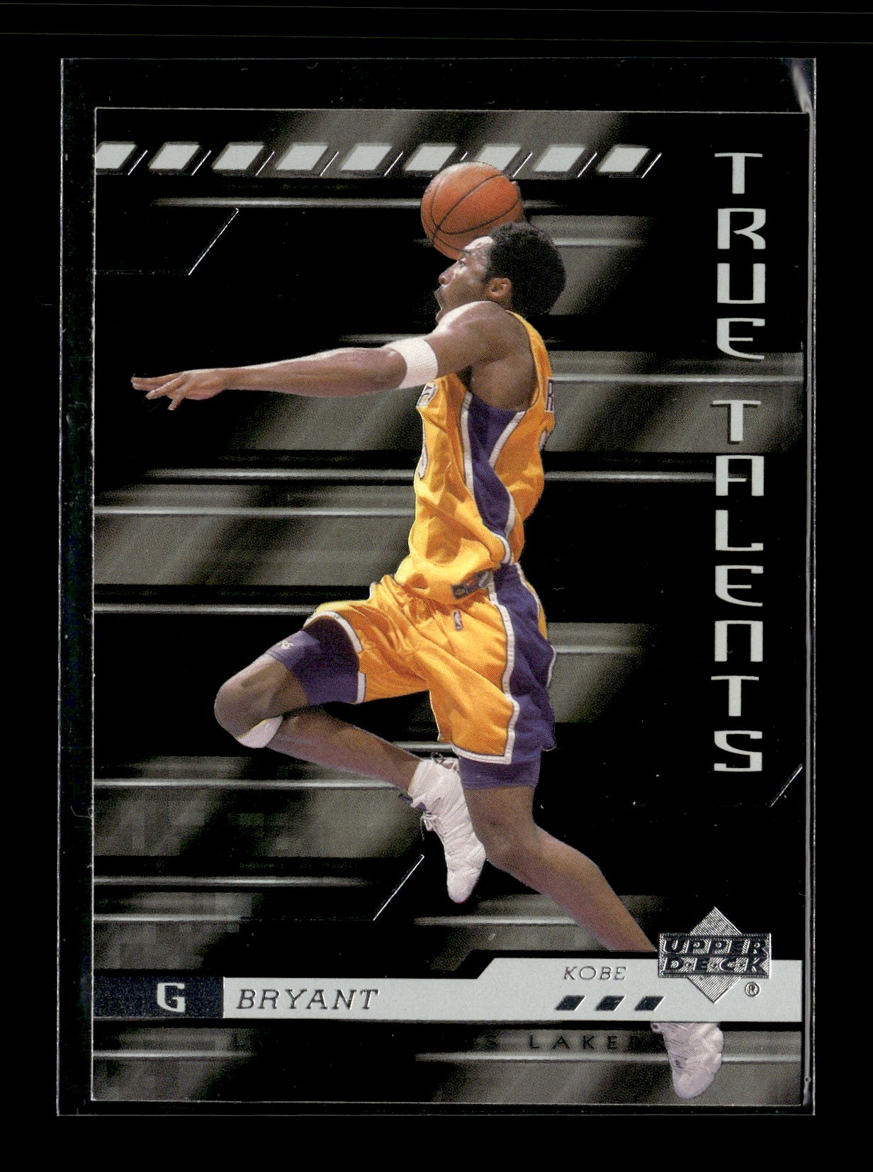 2000-01 Upper Deck Kobe Bryant #TT1 True Talents Los Angeles Lakers