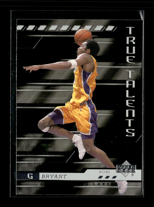 2000-01 Upper Deck Kobe Bryant #TT1 True Talents Los Angeles Lakers
