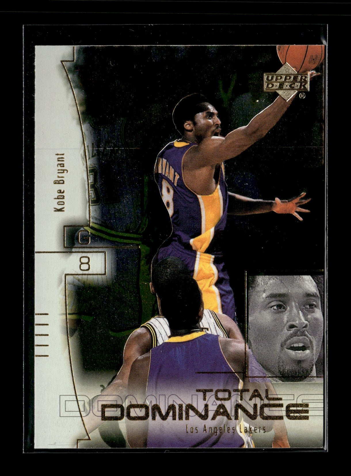 2000-01 Upper Deck Kobe Bryant #TD8 Total Dominance Los Angeles Lakers