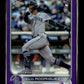 2022 Topps Chrome Update Julio Rodriguez #USC165 Purple Refractor Seattle Mariners