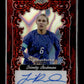 2025 Leaf Signature Series - Base Auto Lava Red Trinity Rodman #BA-TR1 Washington Spirit