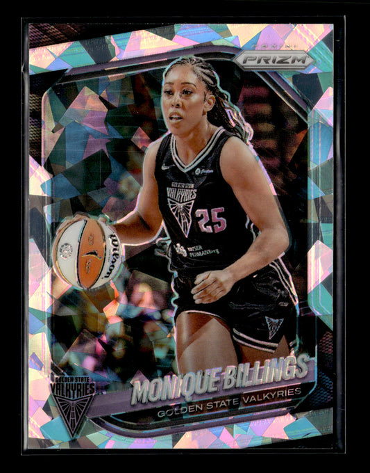 2025 Panini Prizm WNBA Monique Billings #99 Ice Prizms Golden State Valkyries
