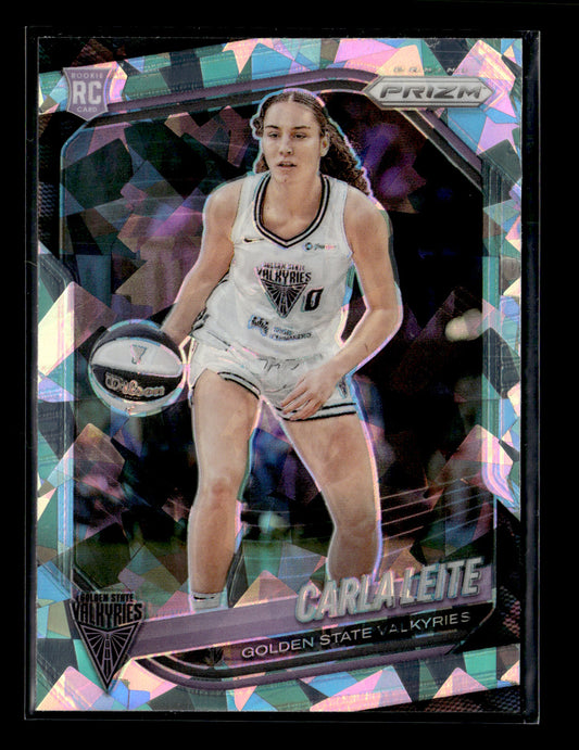 2025 Panini Prizm WNBA Carla Leite #6 Ice Prizms Golden State Valkyries