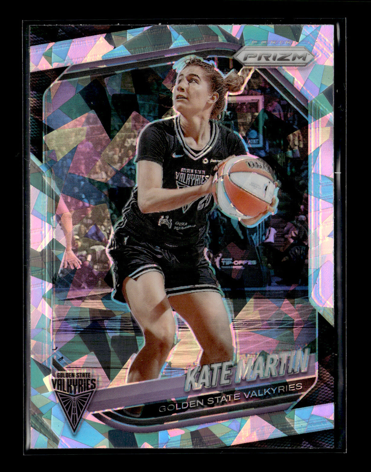 2025 Panini Prizm WNBA Kate Martin #97 Ice Prizms Golden State Valkyries