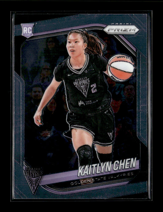 2025 Panini Prizm WNBA Kaitlyn Chen #100 Golden State Valkyries