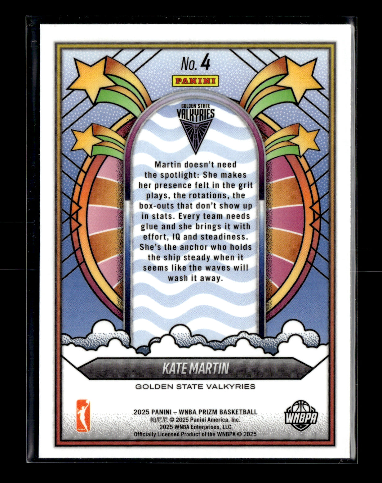 2024 Panini Prizm WNBA Shakira Austin #1 Groovy Prizms Blue Pulsar #/199 Washington Mystics