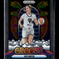 2024 Panini Prizm WNBA Shakira Austin #1 Groovy Prizms Blue Pulsar #/199 Washington Mystics