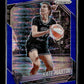 2025 Panini Prizm WNBA Kate Martin #97 Blue Pulsar Prizms #/199 Golden State Valkyries