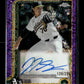 2025 Topps Chrome J.T. Ginn #RA-JTG Rookie Autographs Purple Speckle Refractors #/299 Athletics