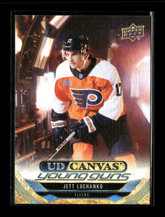 2024-25 Upper Deck Jett Luchanko #C219 UD Canvas Philadelphia Flyers