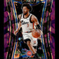 2024-25 Panini Select Cade Cunningham #301 Purple Cracked Ice Prizm #/99 Detroit Pistons